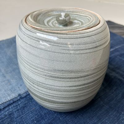 Mizusashi, Japanse Waterpot Theeceremonie, Noma Gazan, jaren '60.
