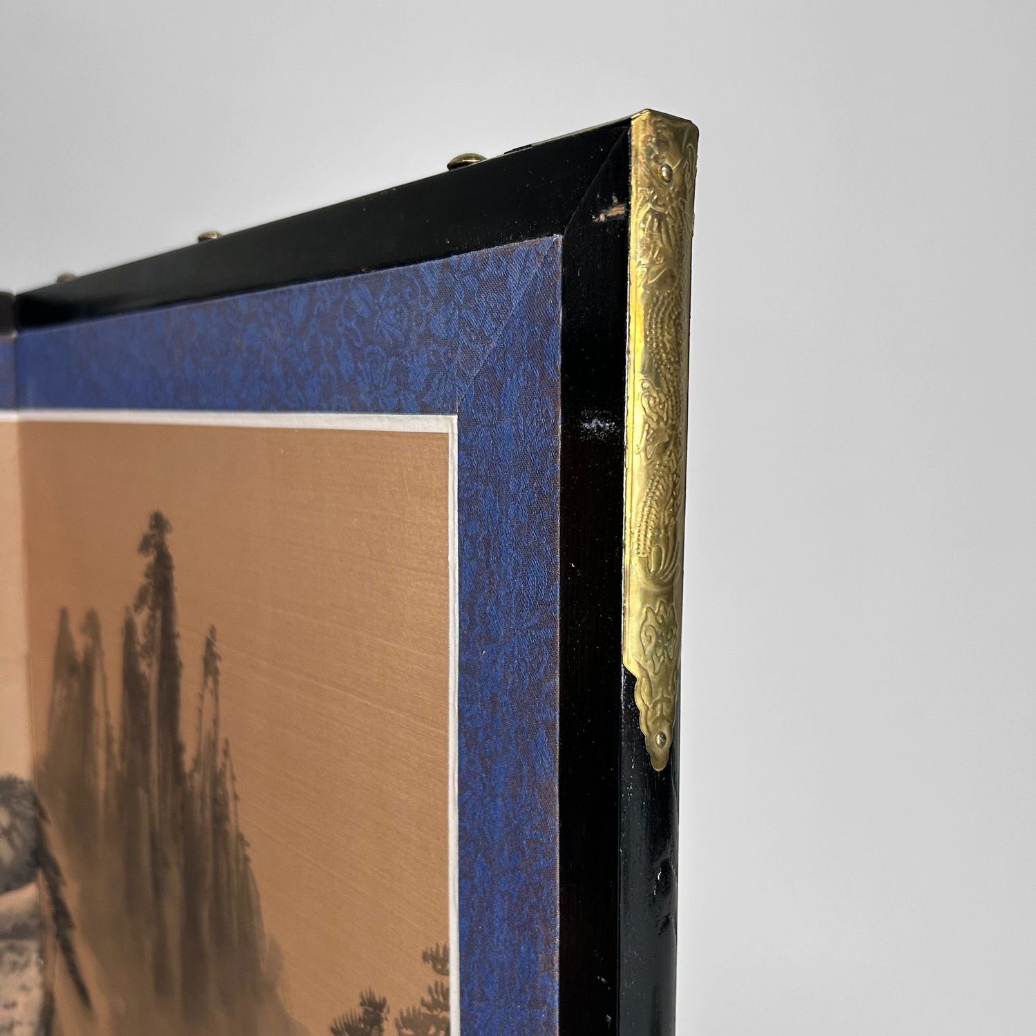 ​Japanse Byōbu, Kamerscherm met Berglandschap, Jaren '50.