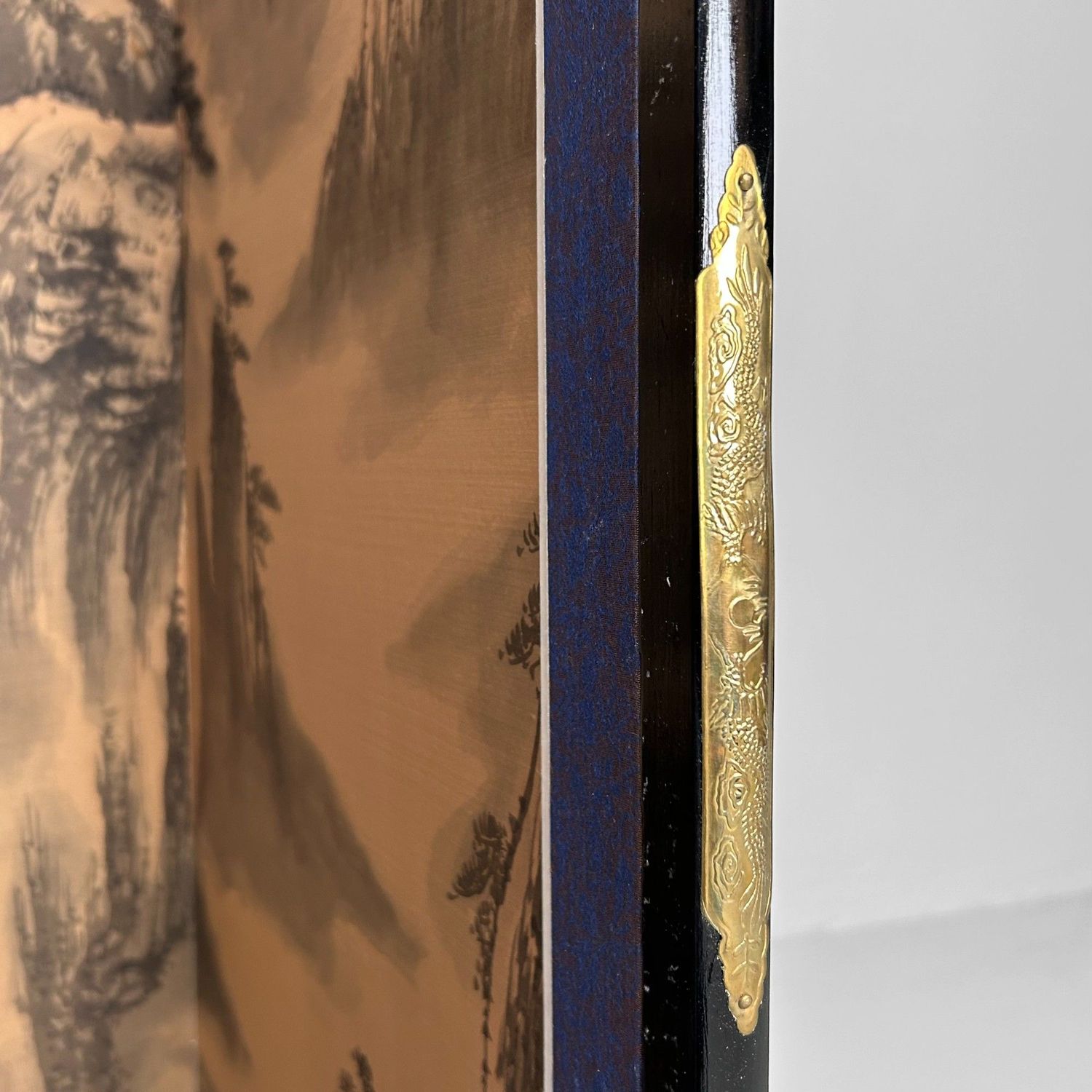 ​Japanse Byōbu, Kamerscherm met Berglandschap, Jaren '50.