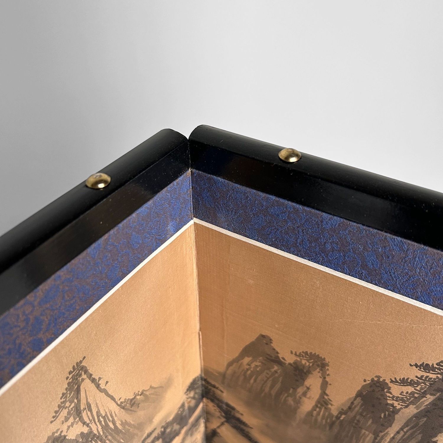 ​Japanse Byōbu, Kamerscherm met Berglandschap, Jaren '50.