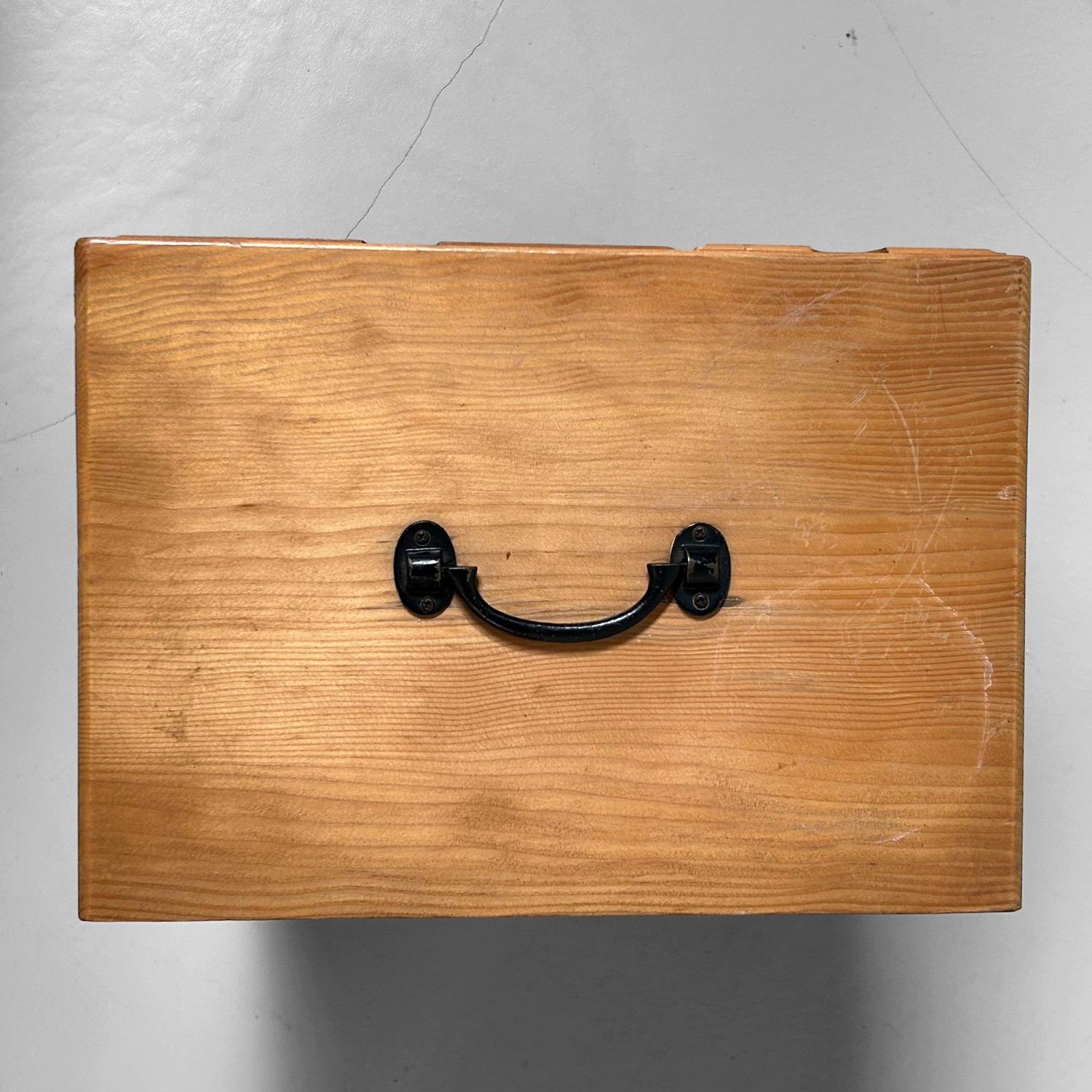 Vintage Shōwa Era Japanese Medicine Cabinet – Wooden Organizer.