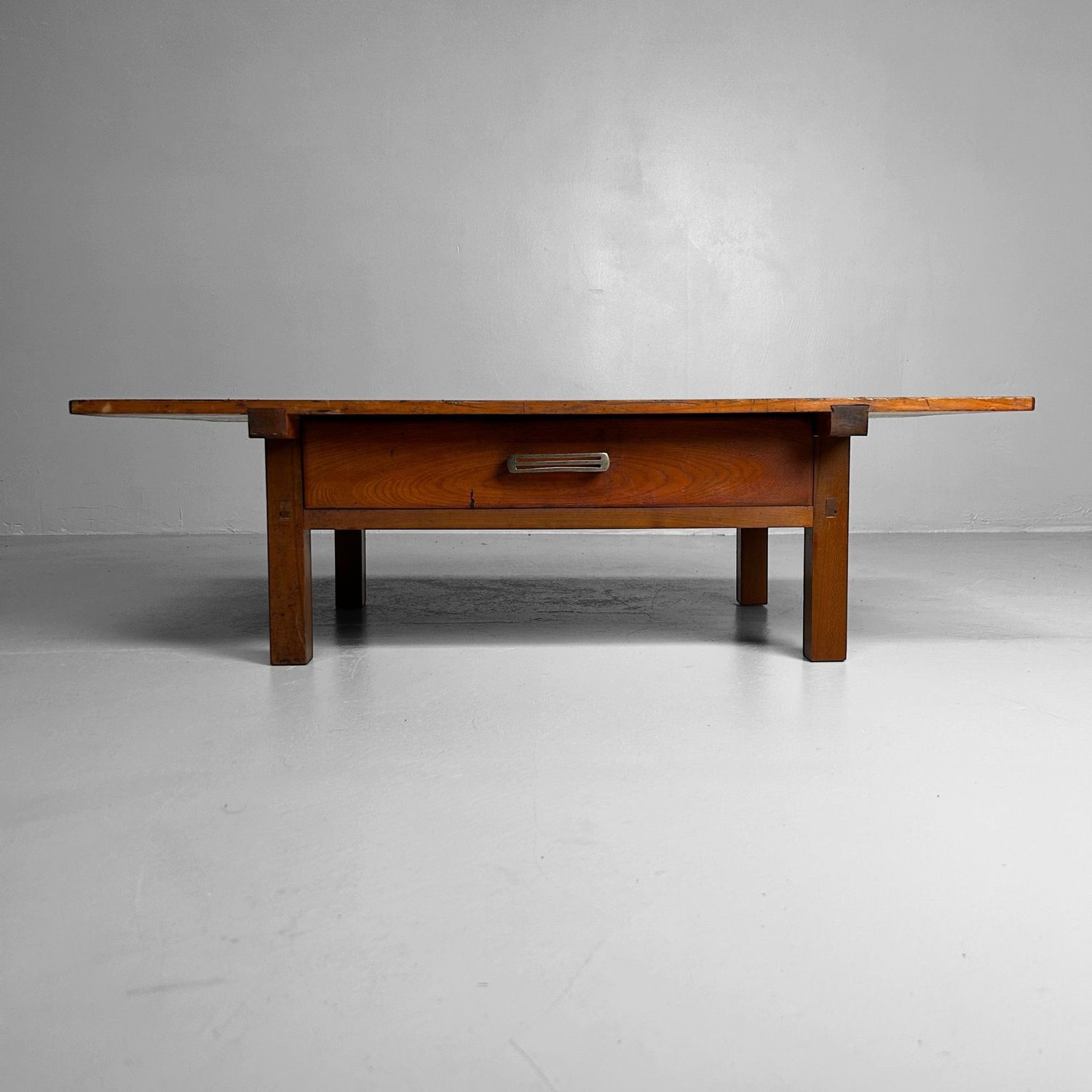 Traditionele Lage Japanse Schrijftafel, Shosai-Ki, Taishō-periode.