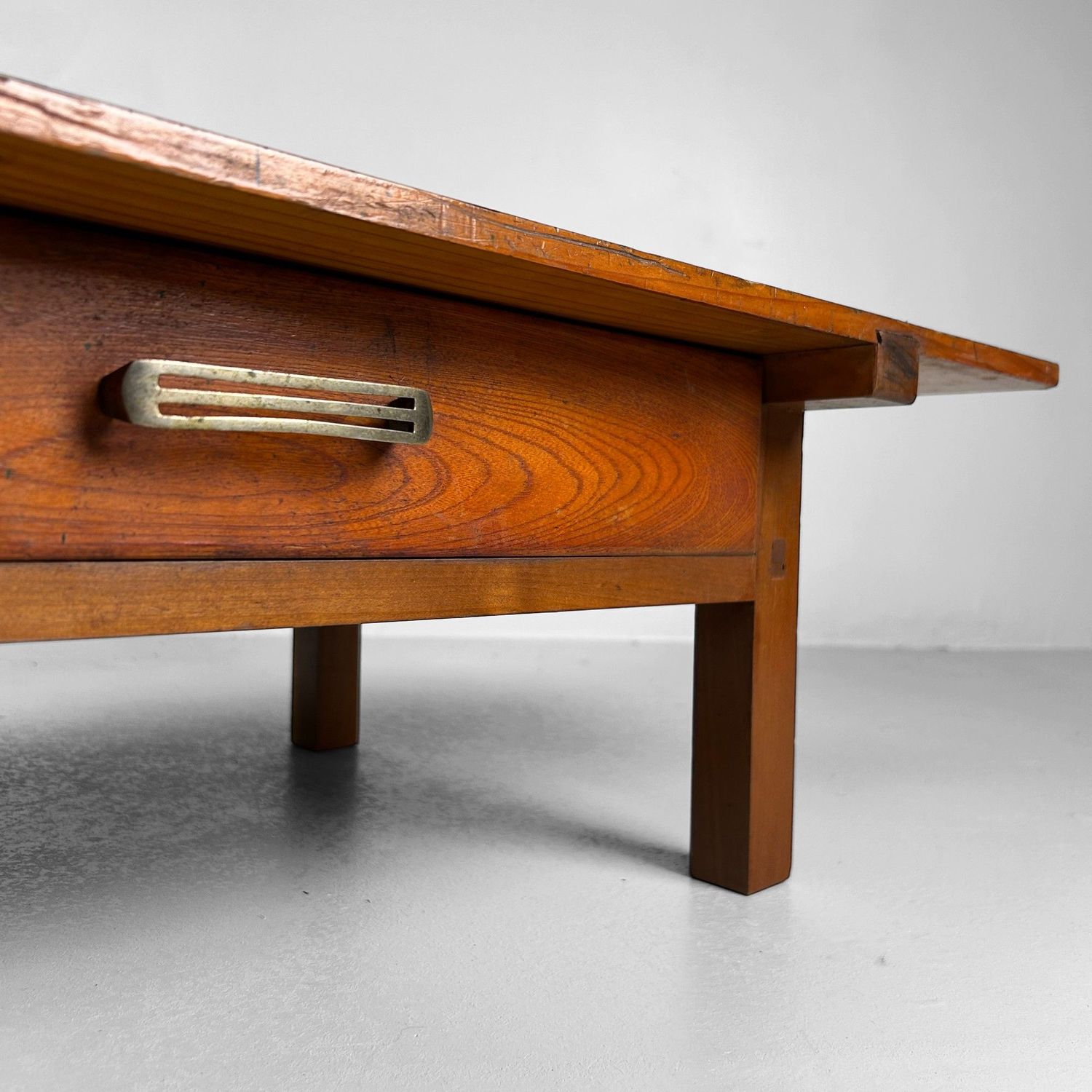 Traditionele Lage Japanse Schrijftafel, Shosai-Ki, Taishō-periode.