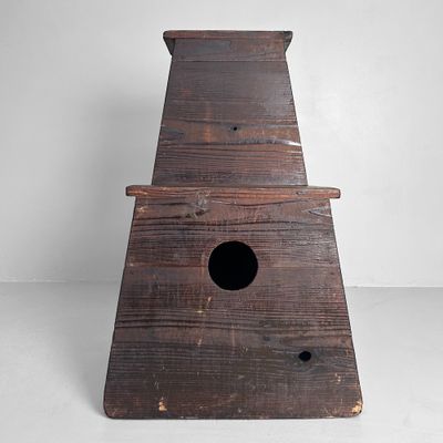 Minimalist Fumidai, Wooden Step, Taishō Period, Japan.