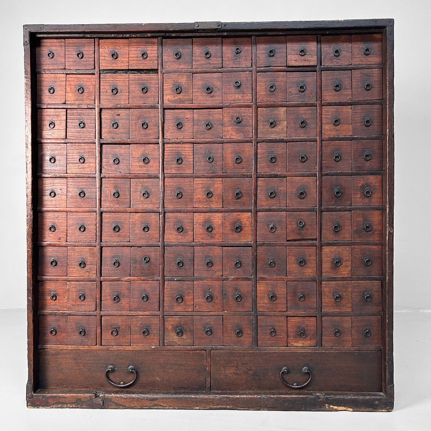 Authentic Japanese Antique Drawer Cabinet, Early Meiji Period.