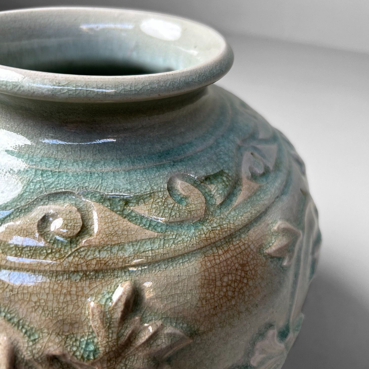 Vintage Japanse Ikebana Bloemenvaas door Noma Gazan, jaren '70.