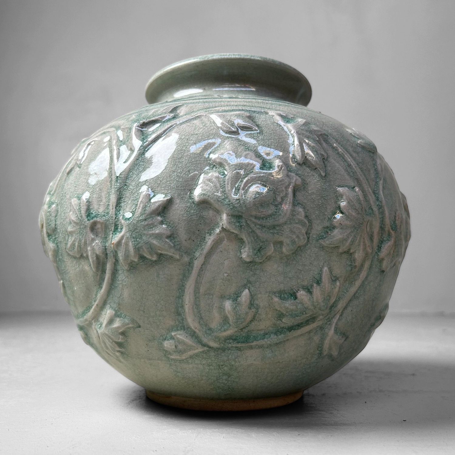 Vintage Japanse Ikebana Bloemenvaas door Noma Gazan, jaren '70.