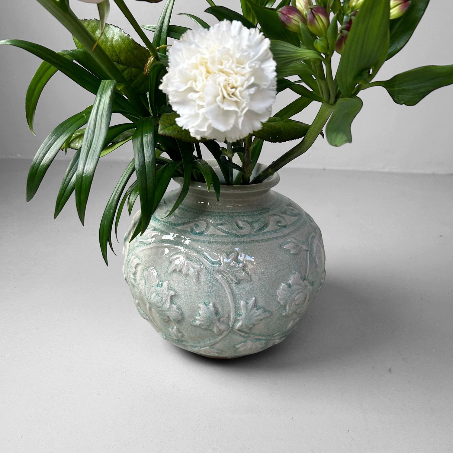 Vintage Japanse Ikebana Bloemenvaas door Noma Gazan, jaren '70.