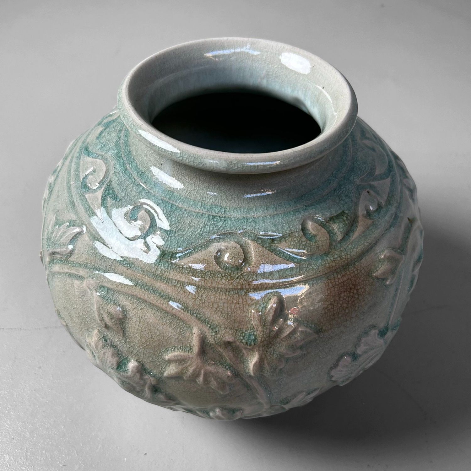 Vintage Japanse Ikebana Bloemenvaas door Noma Gazan, jaren '70.