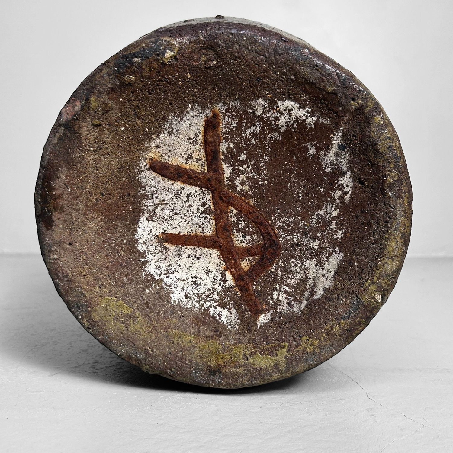 Antieke Tokoname (常滑) Tsubo Kruik, Meiji-periode, Japan.