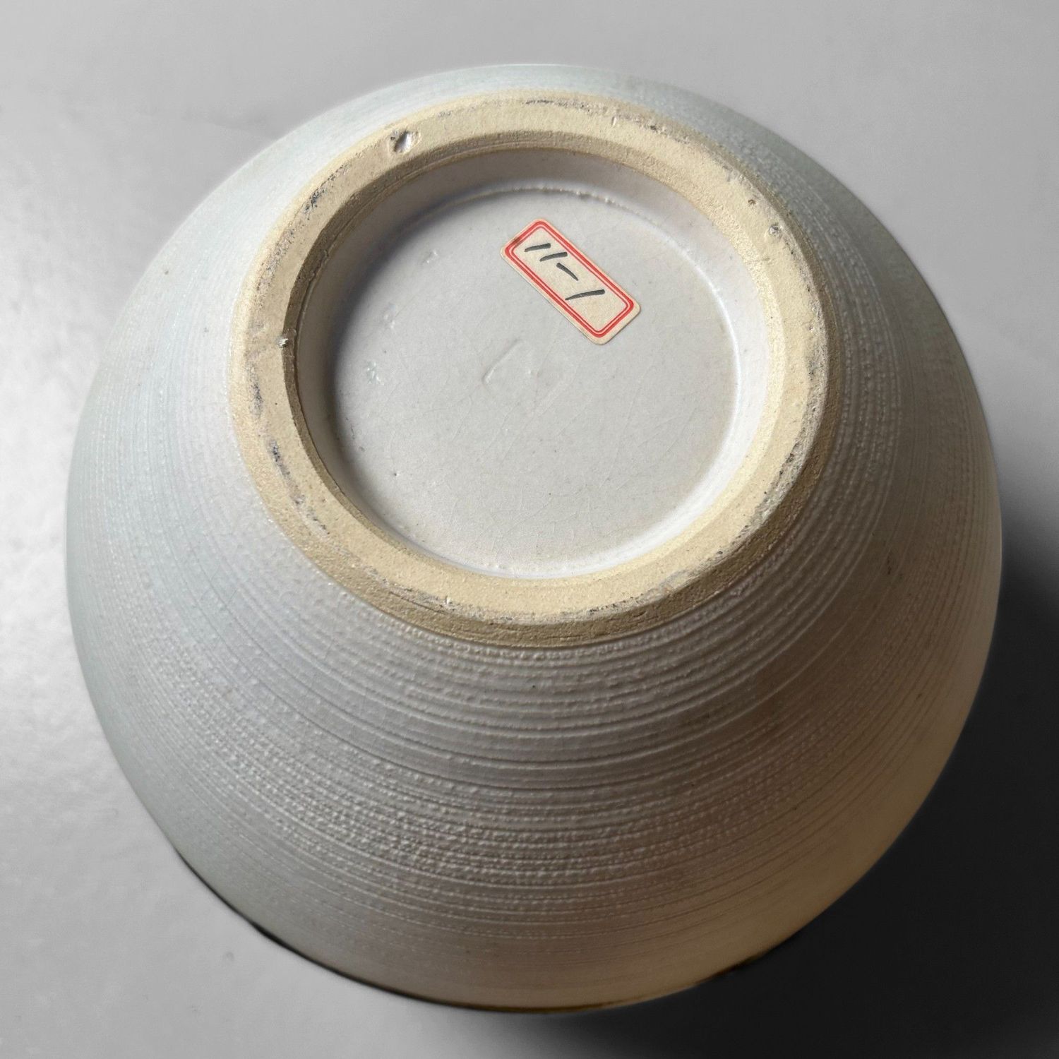 Japanese Ikebana Vase by Masafumi Fujihira, Kyoyaki, 1960s.