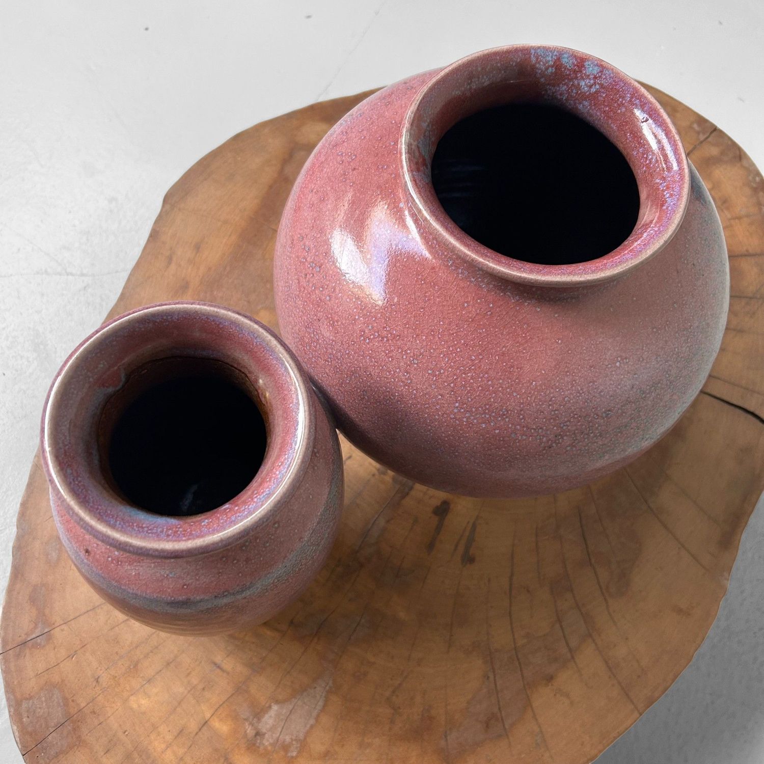 Rare Japanese Ikebana Ceramics by Noma Gazan, 1970s.