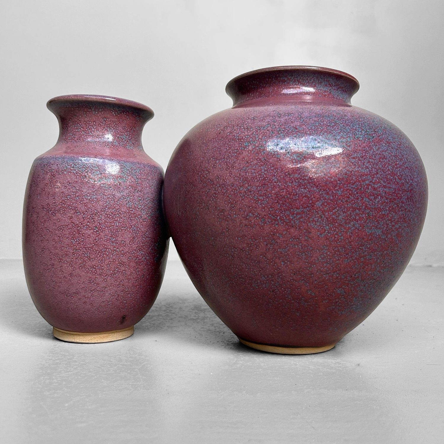 Rare Japanese Ikebana Ceramics by Noma Gazan, 1970s.