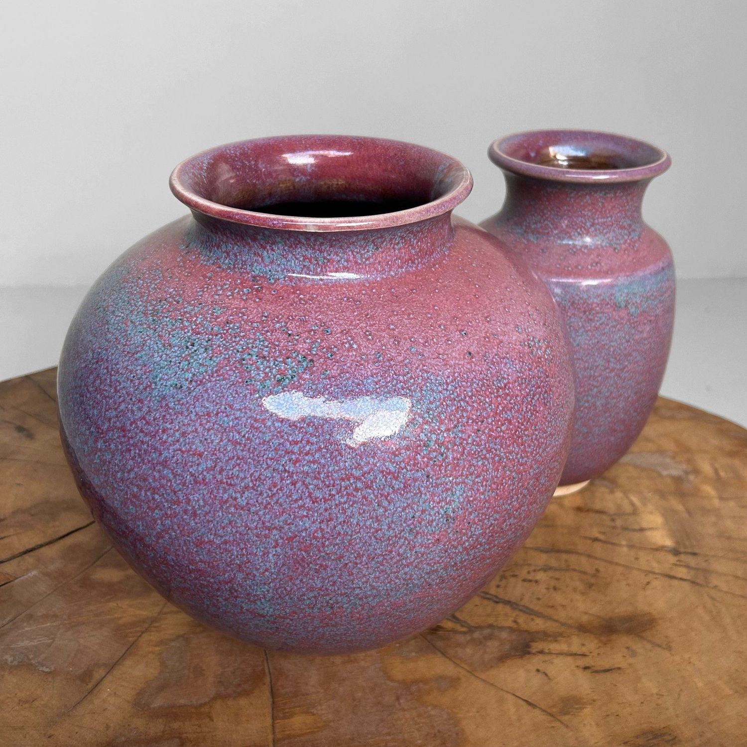 Rare Japanese Ikebana Ceramics by Noma Gazan, 1970s.
