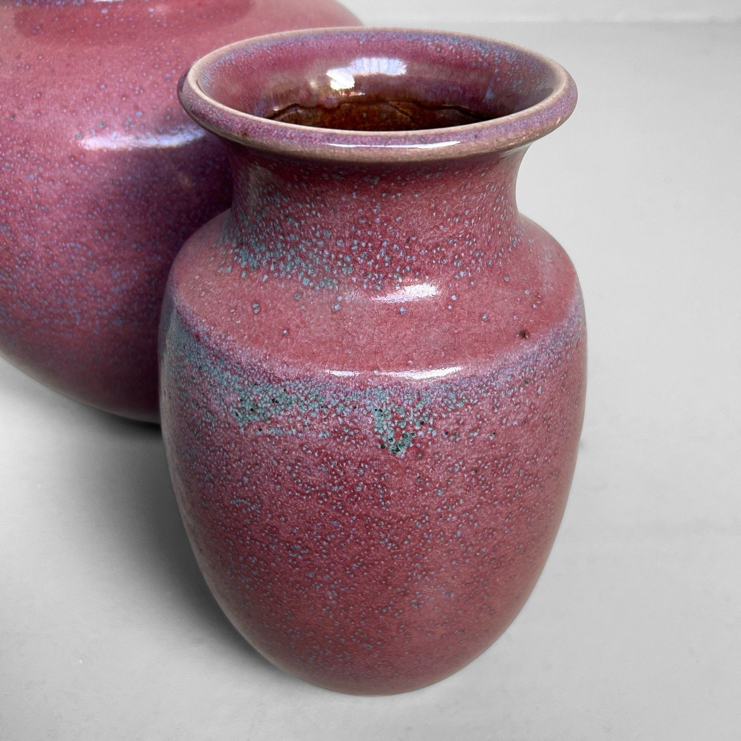Rare Japanese Ikebana Ceramics by Noma Gazan, 1970s.