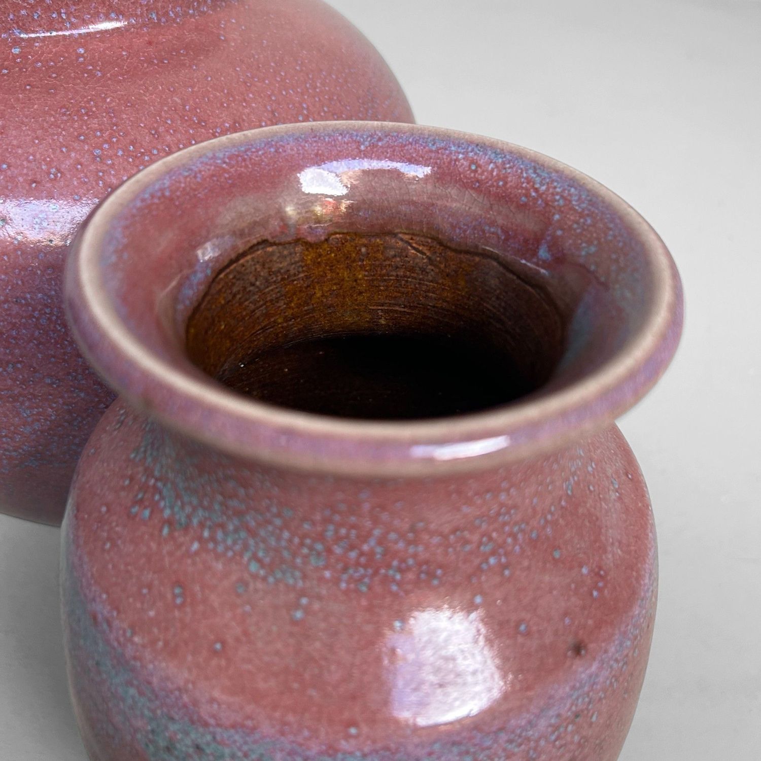 Rare Japanese Ikebana Ceramics by Noma Gazan, 1970s.
