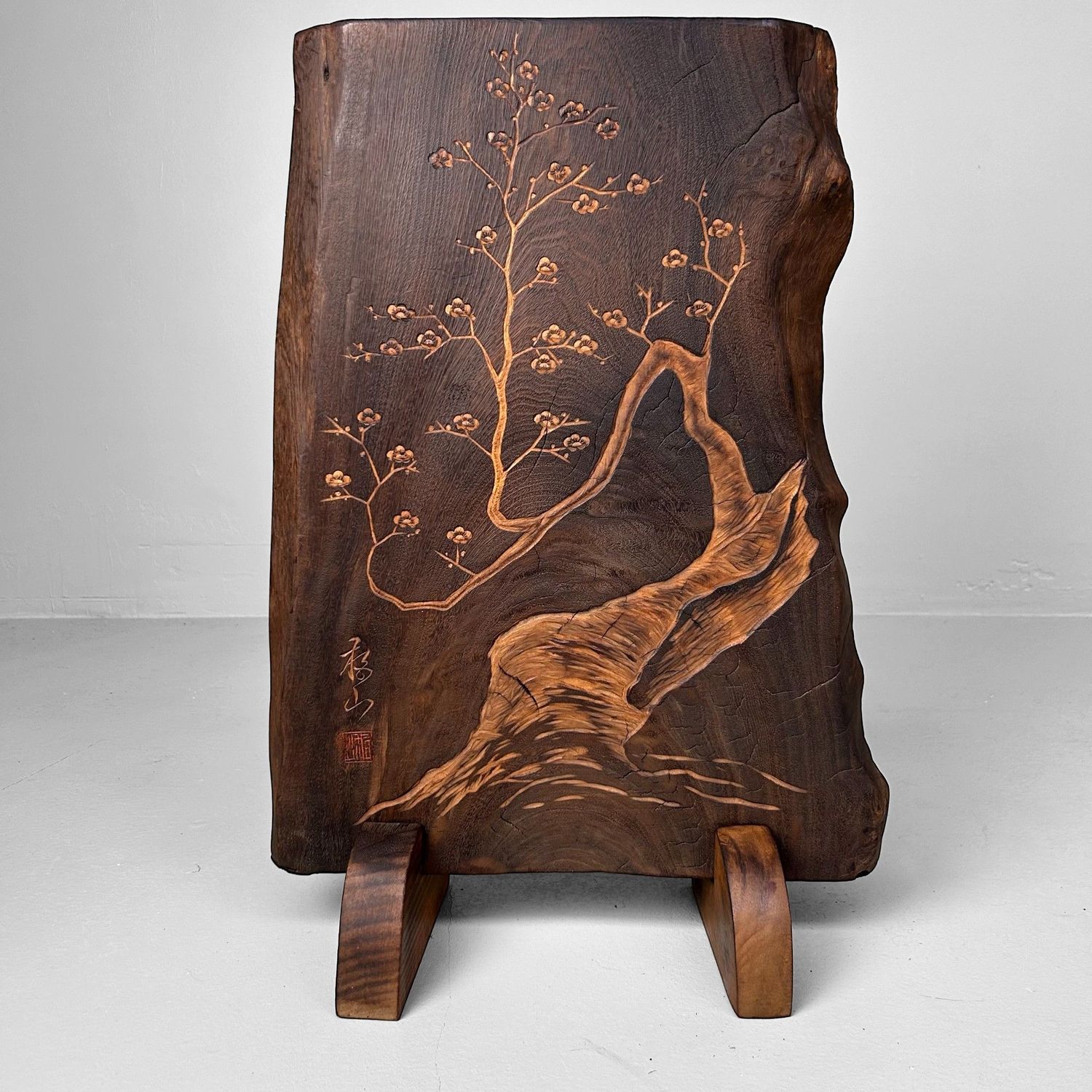 ​Japanse Houten Decoratie 'Sakura', 1973.