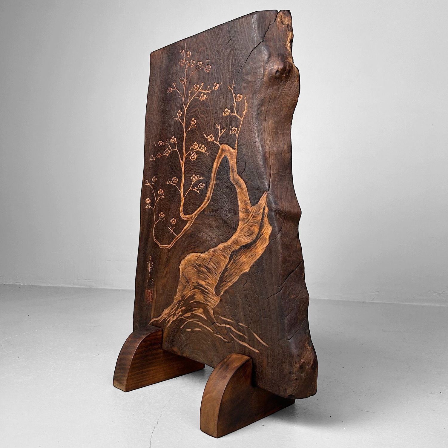 ​Japanse Houten Decoratie 'Sakura', 1973.