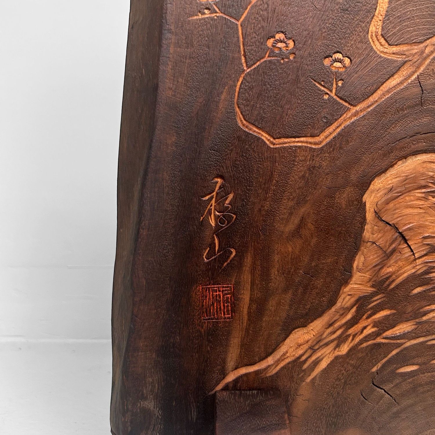 ​Japanse Houten Decoratie 'Sakura', 1973.