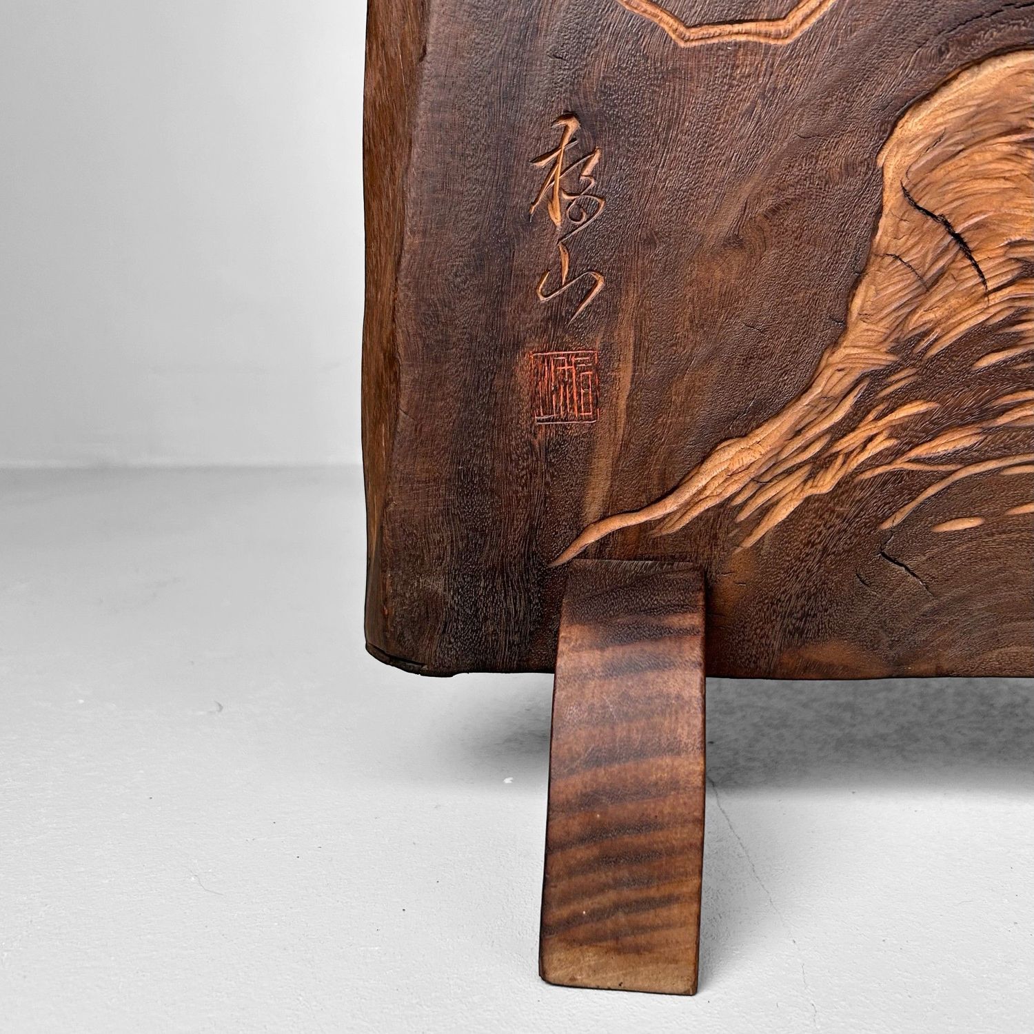 ​Japanse Houten Decoratie 'Sakura', 1973.