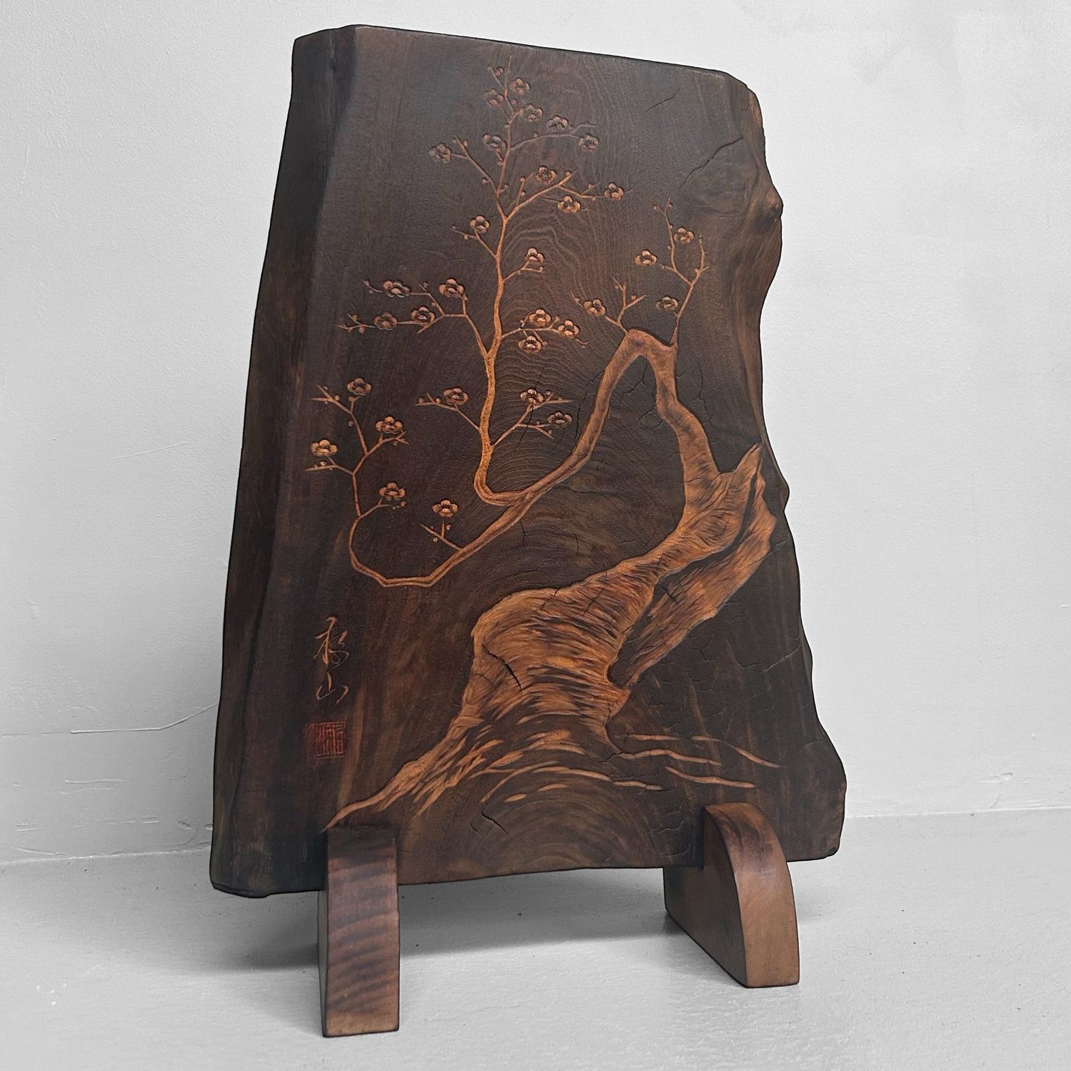 ​Japanse Houten Decoratie 'Sakura', 1973.