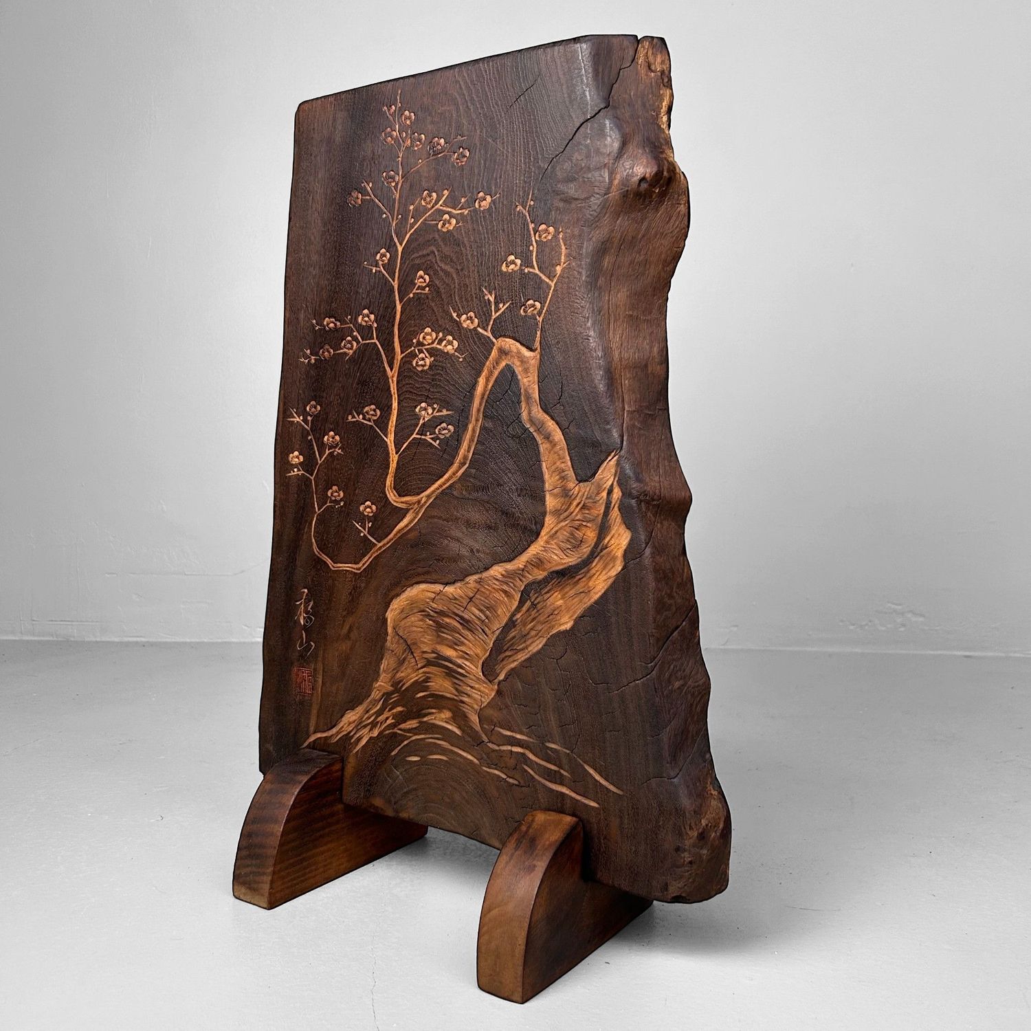 ​Japanse Houten Decoratie 'Sakura', 1973.