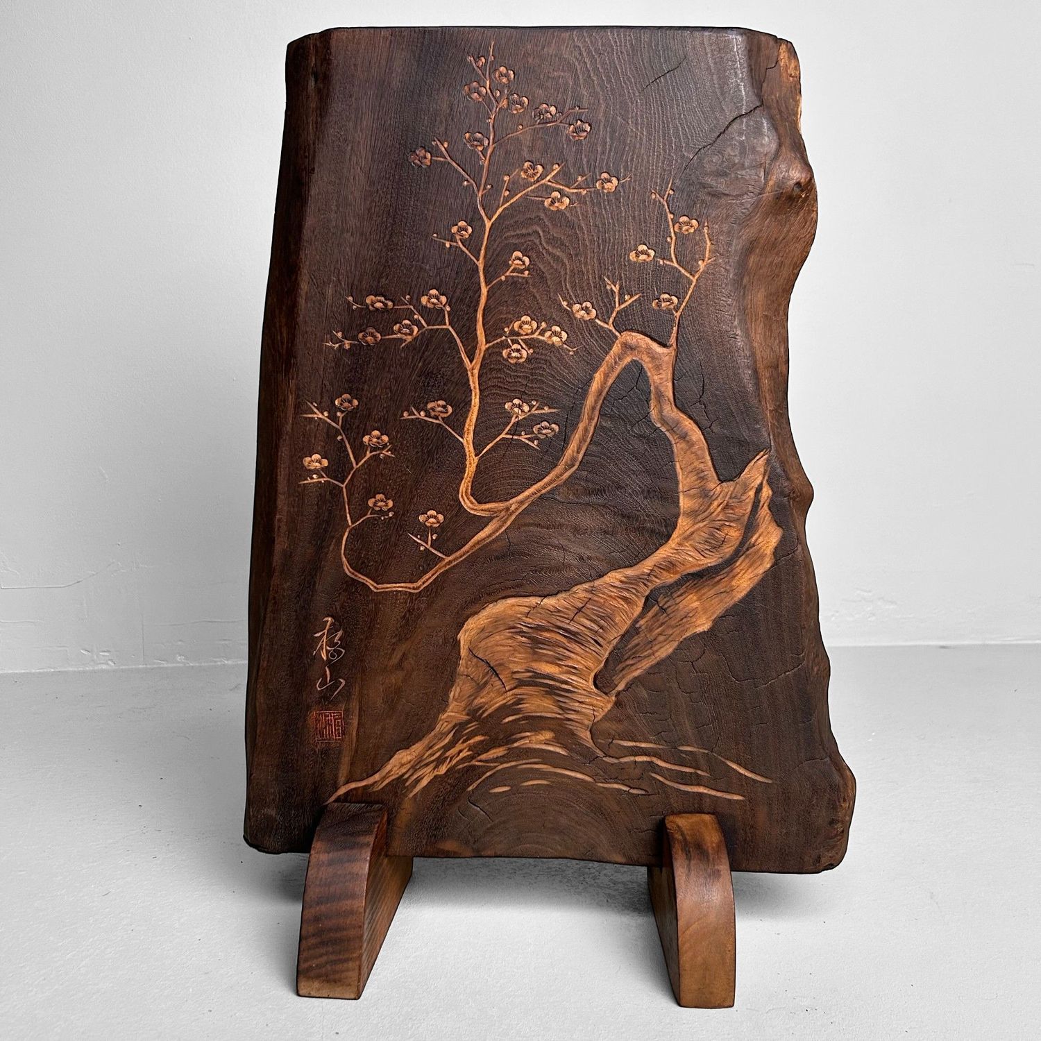 ​Japanse Houten Decoratie 'Sakura', 1973.