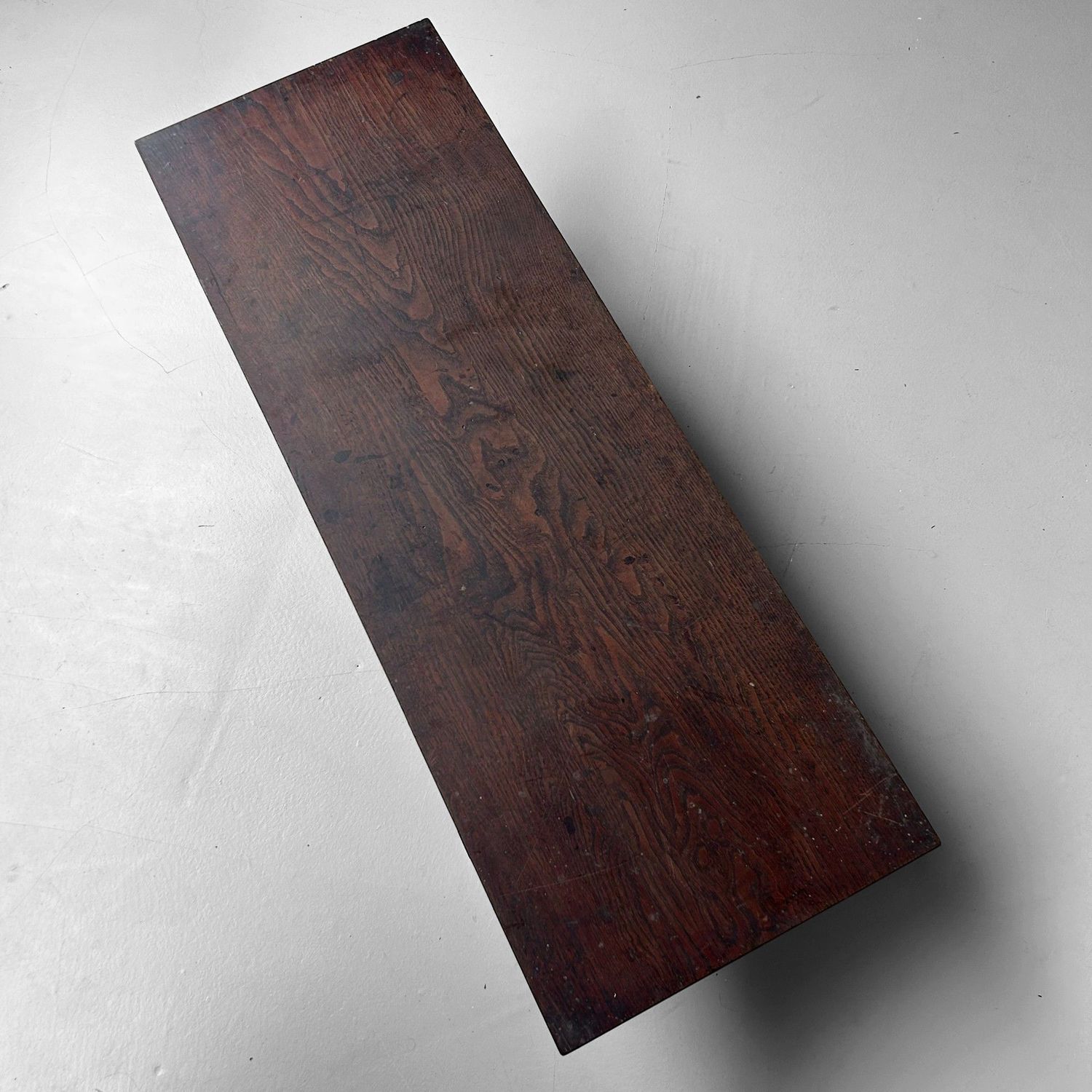 ​Minimalistische Japanse Shosai-Ki, Antieke Schrijftafel, Meiji-periode.