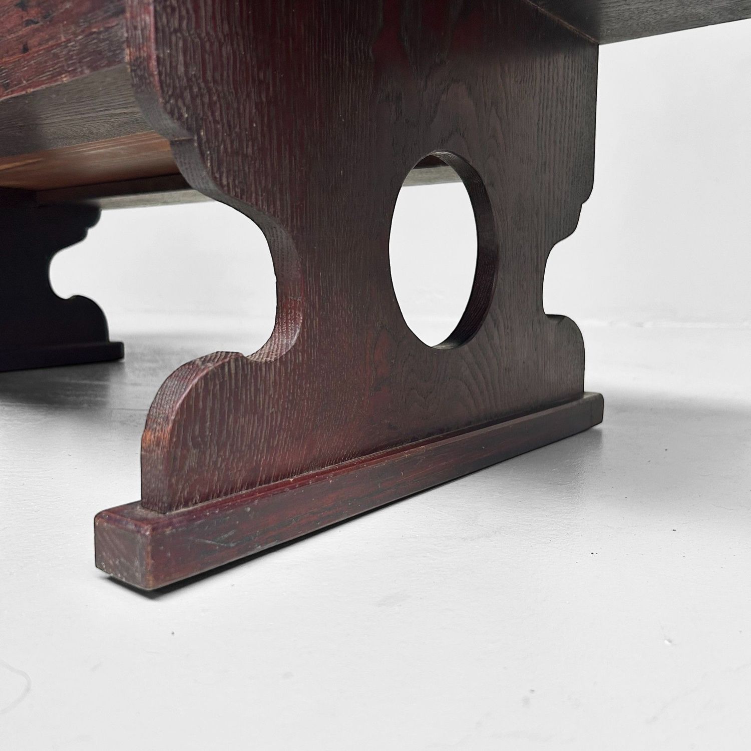 ​Minimalistische Japanse Shosai-Ki, Antieke Schrijftafel, Meiji-periode.