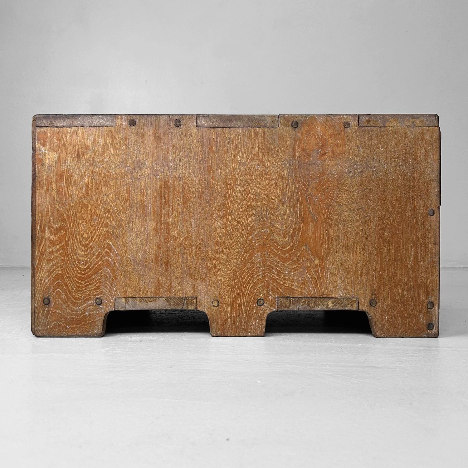 Elegant Vintage Japanese Wooden Drawer Chest, 1950s.