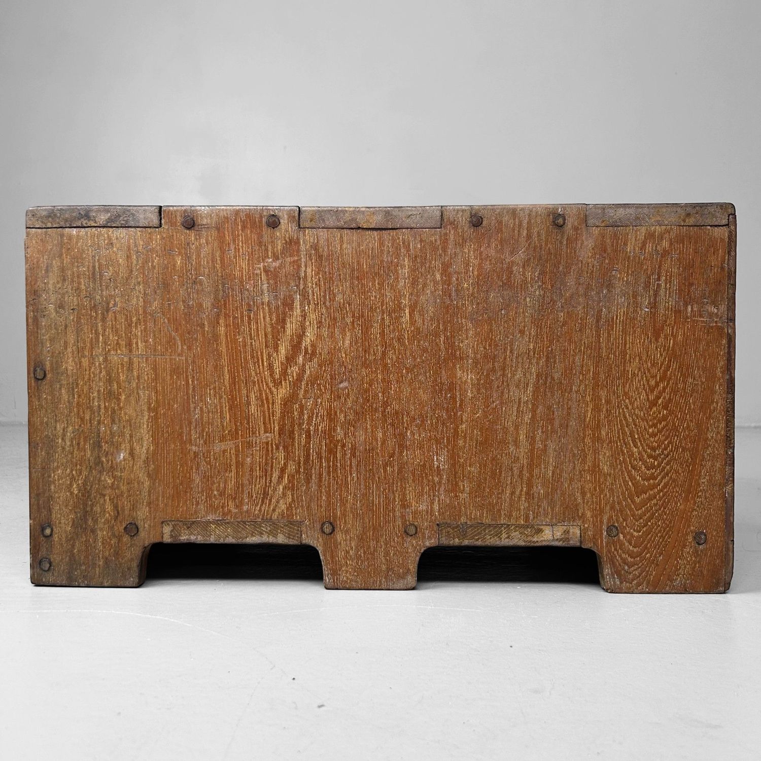 Elegant Vintage Japanese Wooden Drawer Chest, 1950s.