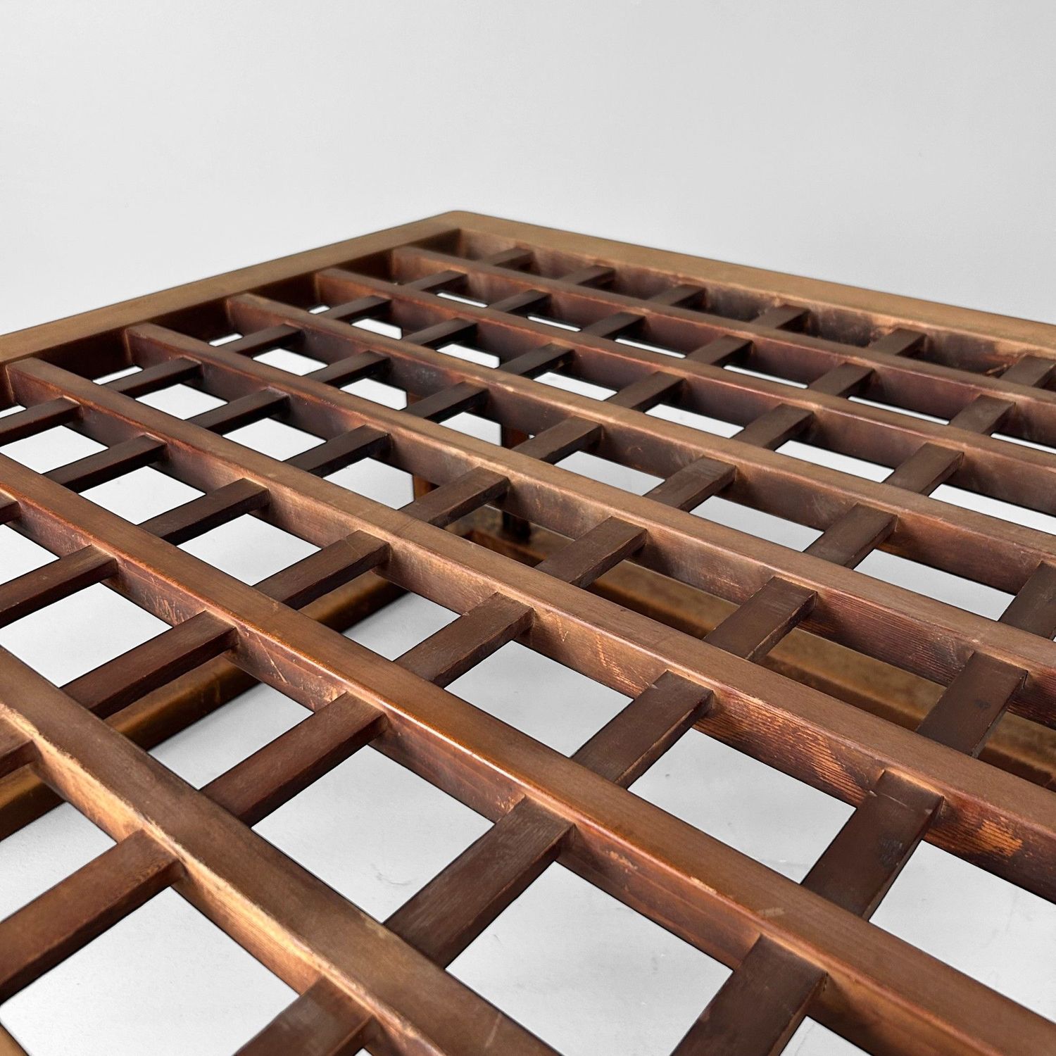 Traditionele Houten Kotatsu Tafel, vroege Shōwa Periode, Japan.