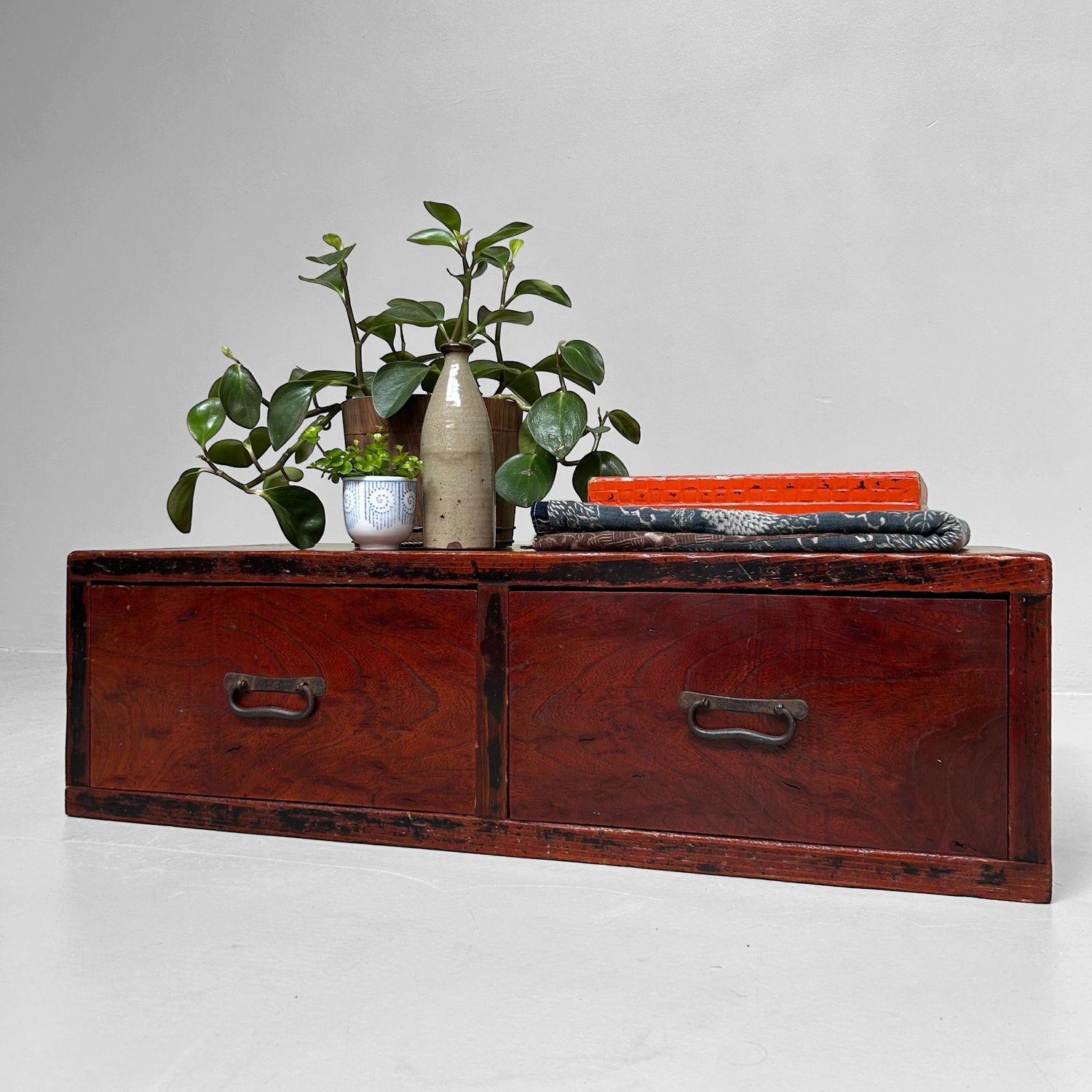 Antique Japanese Drawer Cabinet, Meiji Period