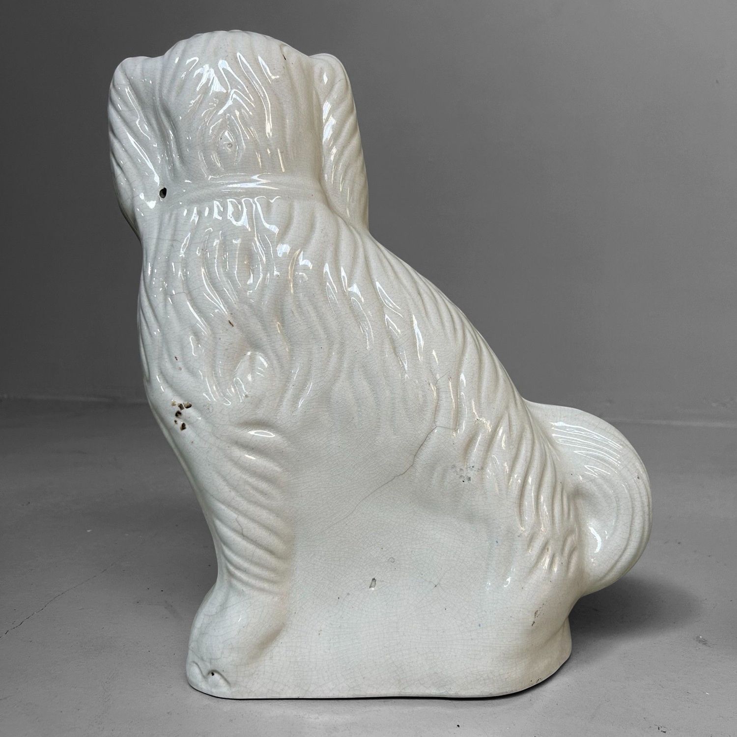 Set Keramieken Staffordshire Honden, begin 20ste Eeuw.