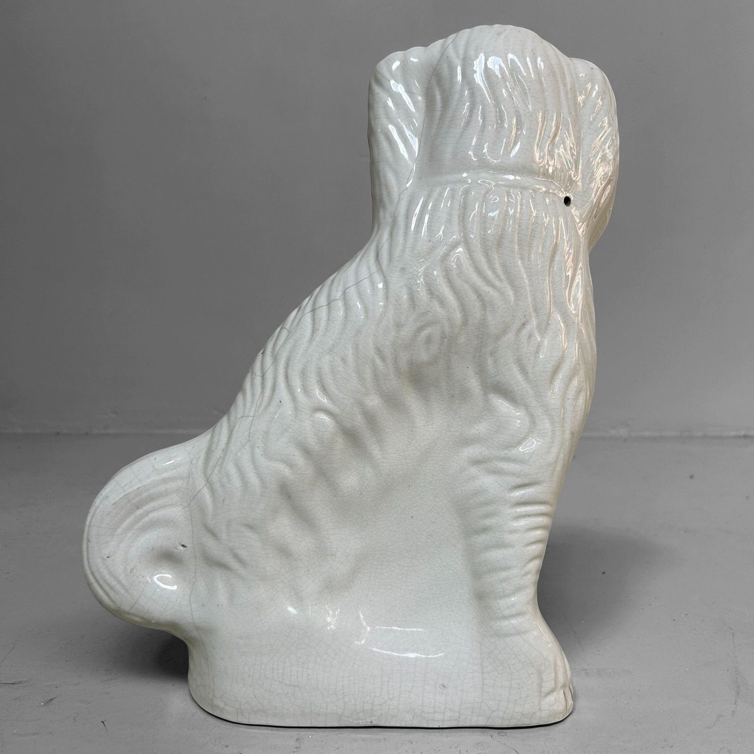 Set Keramieken Staffordshire Honden, begin 20ste Eeuw.