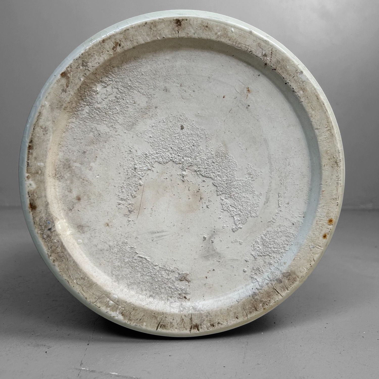 Keramieken Japanse Hibachi, Cachepot, Jaren '50.