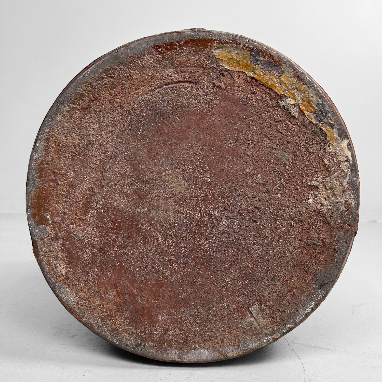 Antique Japanese Bizen Tsubo - Meiji Period Tea Storage Jar.