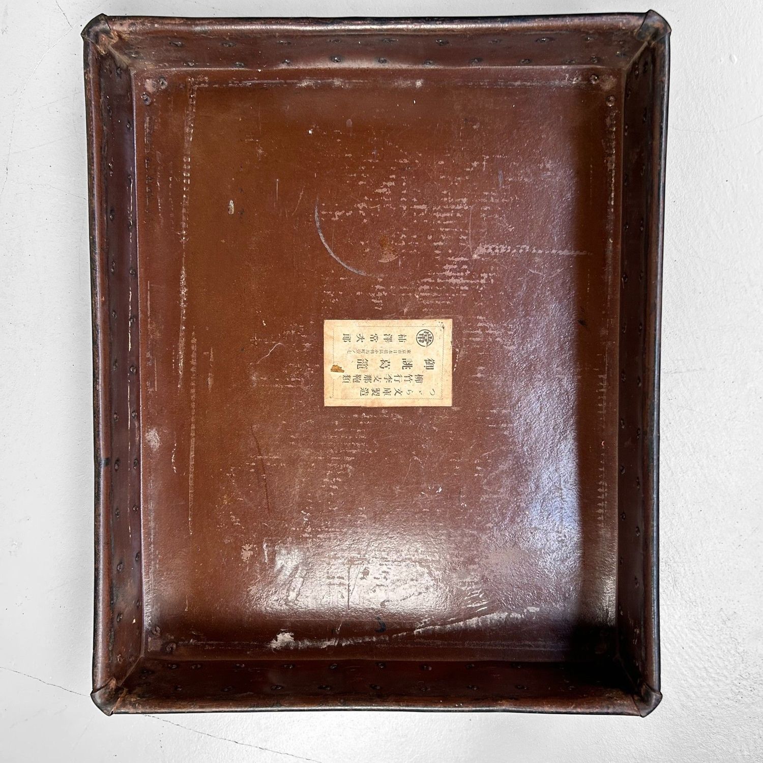 Zeldzame Antieke Opberg Koffer, 'Tsuya Bunko', Meiji periode, Japan. Zeldzame Antieke Opberg Koffer, 'Tsuya Bunko', Meiji periode, Japan.