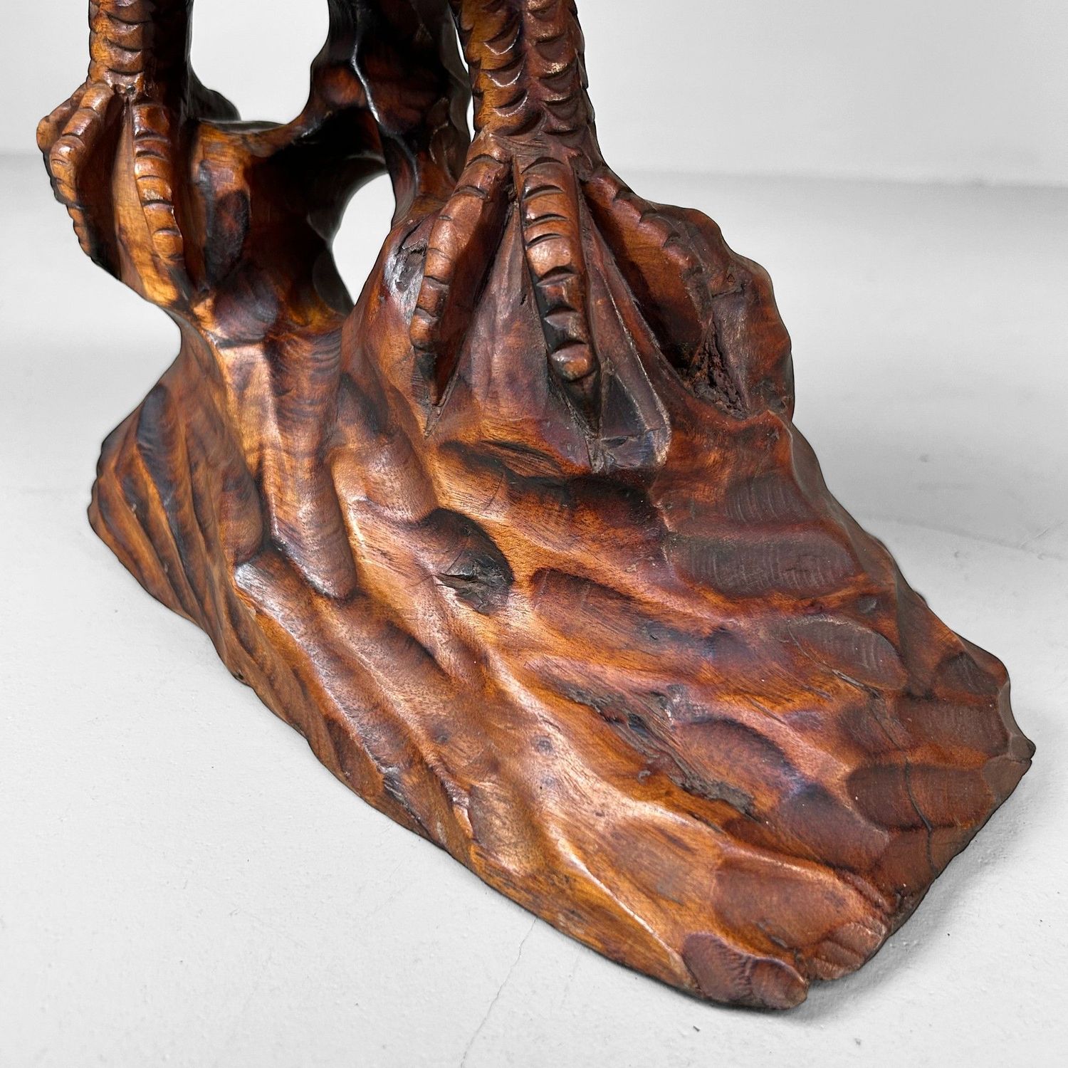 Japans Houtsnijwerk, Adelaar, Kitazawa, Taishō periode.