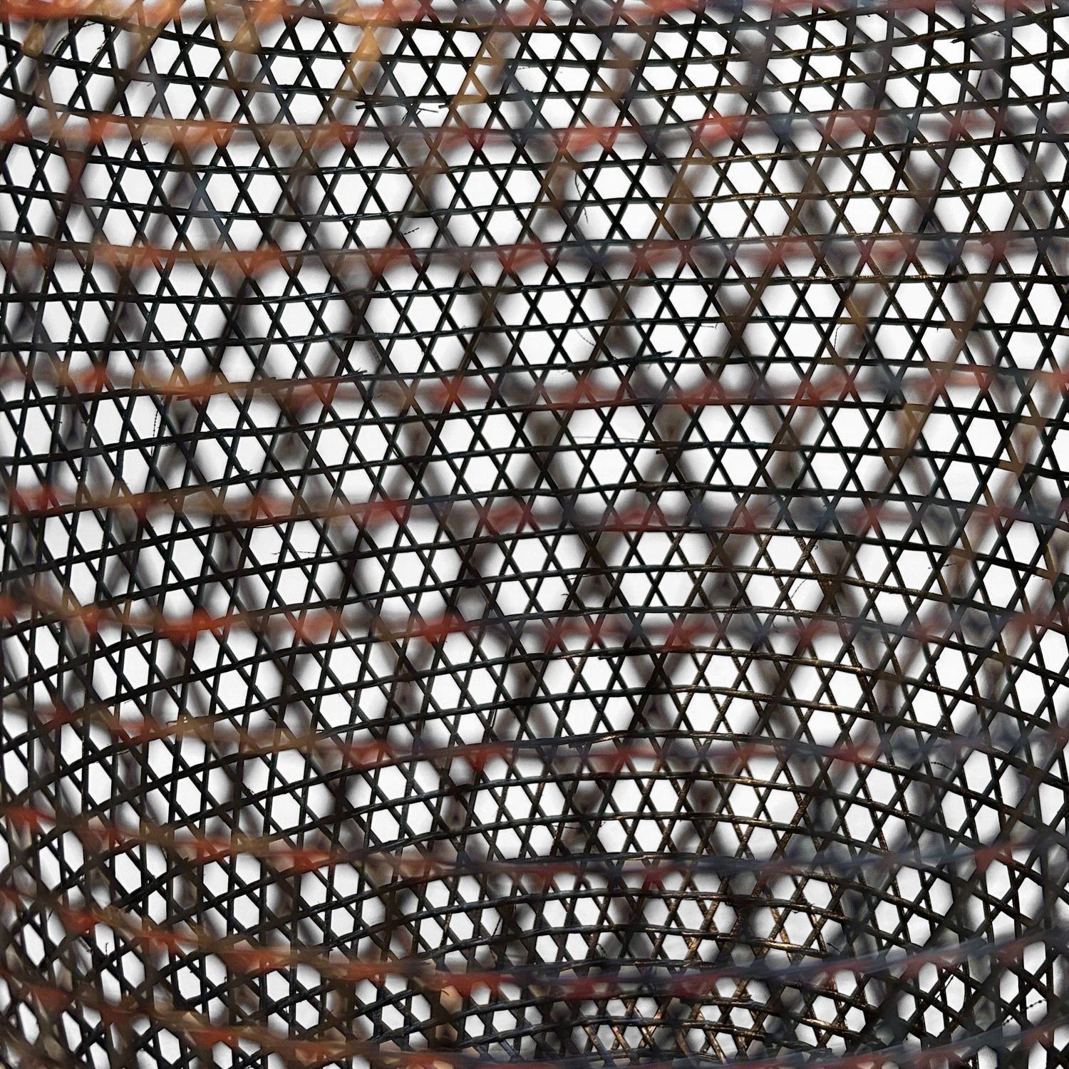 Vintage Hand Gevlochten Bamboe Ikebana Mand, Japan.