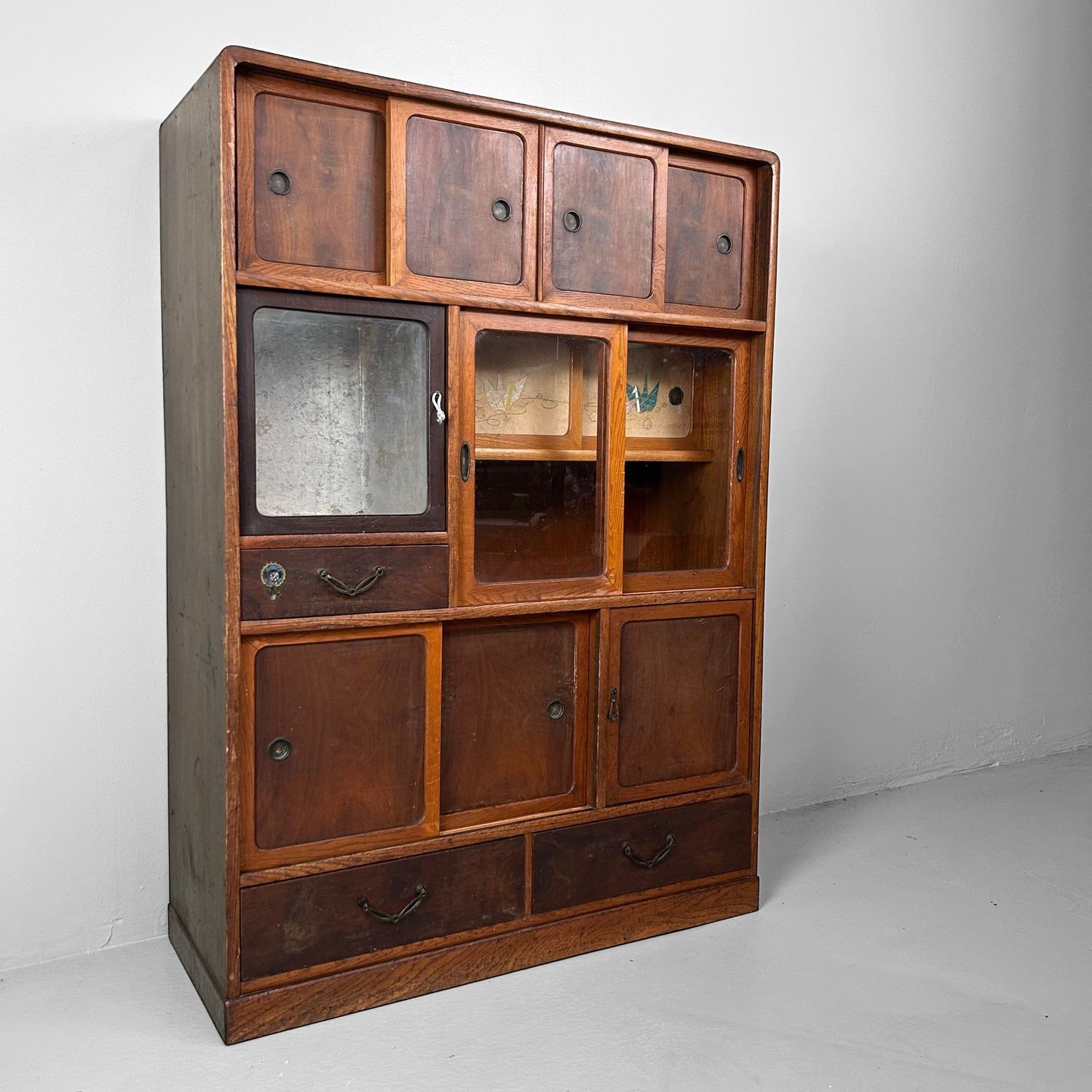 Vintage Cha Tansu - Japanese Tea Cabinet from the 1920s.