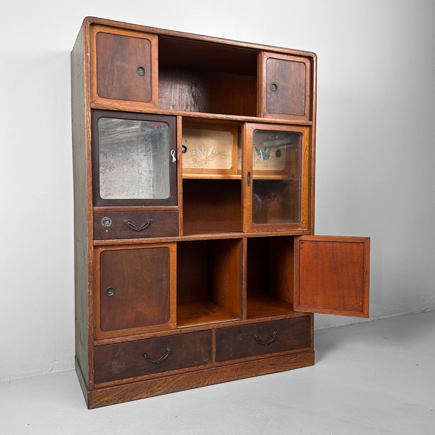 Vintage Cha Tansu - Japanese Tea Cabinet from the 1920s.
