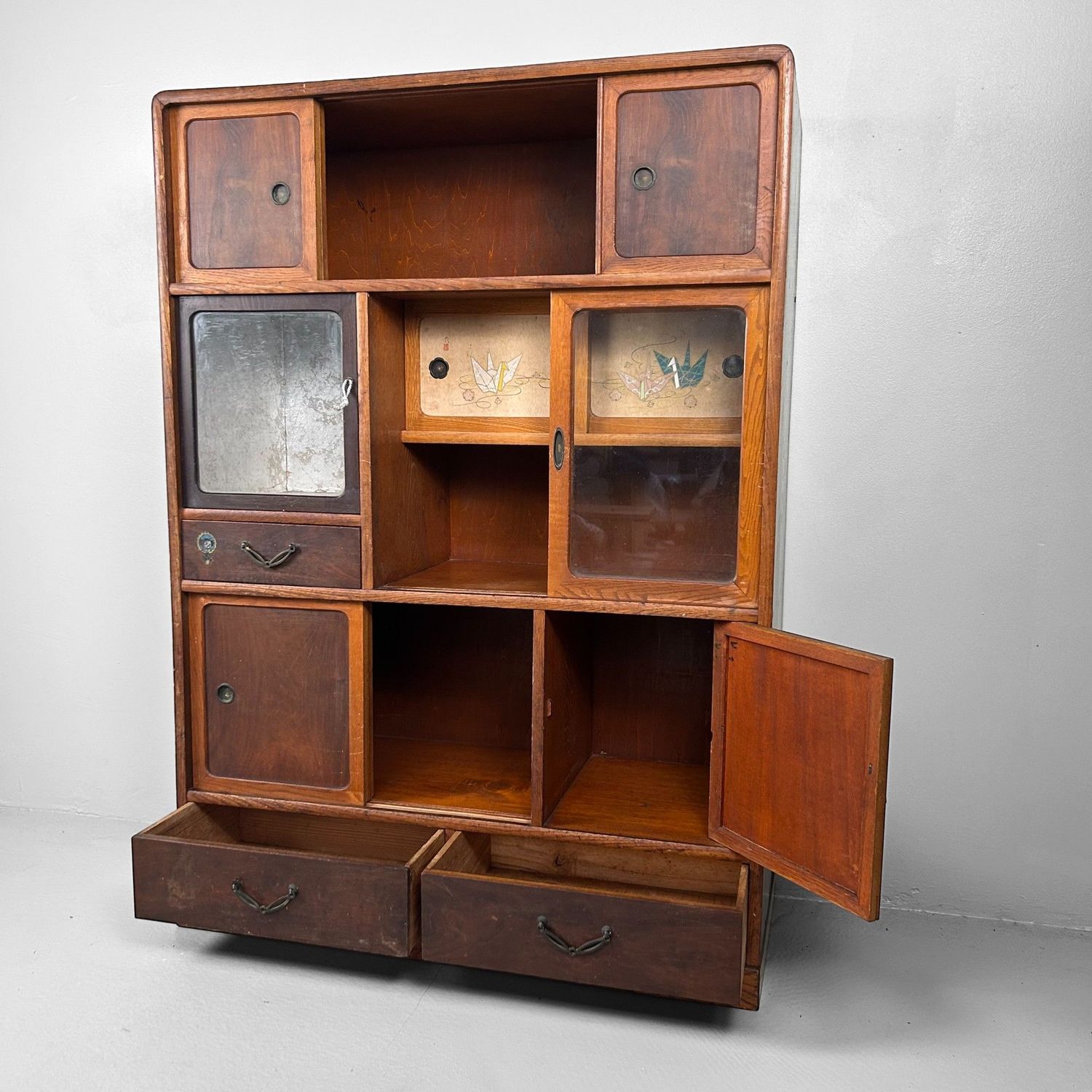 Vintage Cha Tansu - Japanese Tea Cabinet from the 1920s.