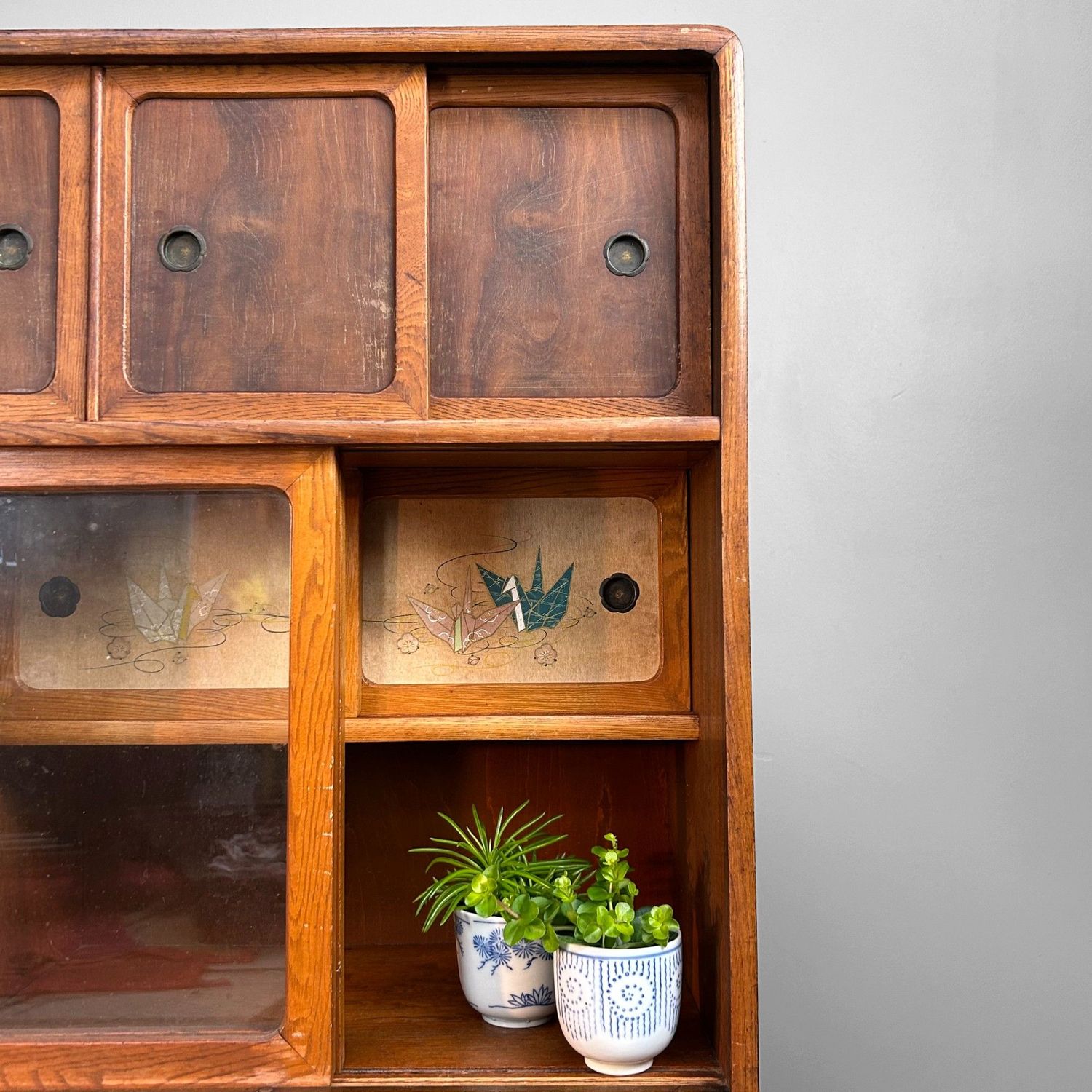 Vintage Cha Tansu - Japanese Tea Cabinet from the 1920s.