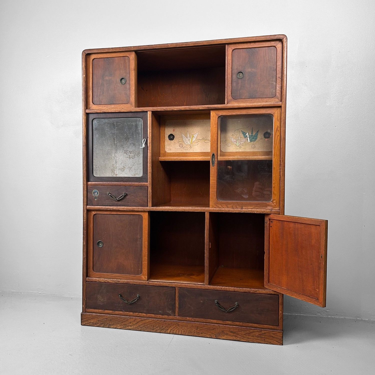 Vintage Cha Tansu - Japanese Tea Cabinet from the 1920s.