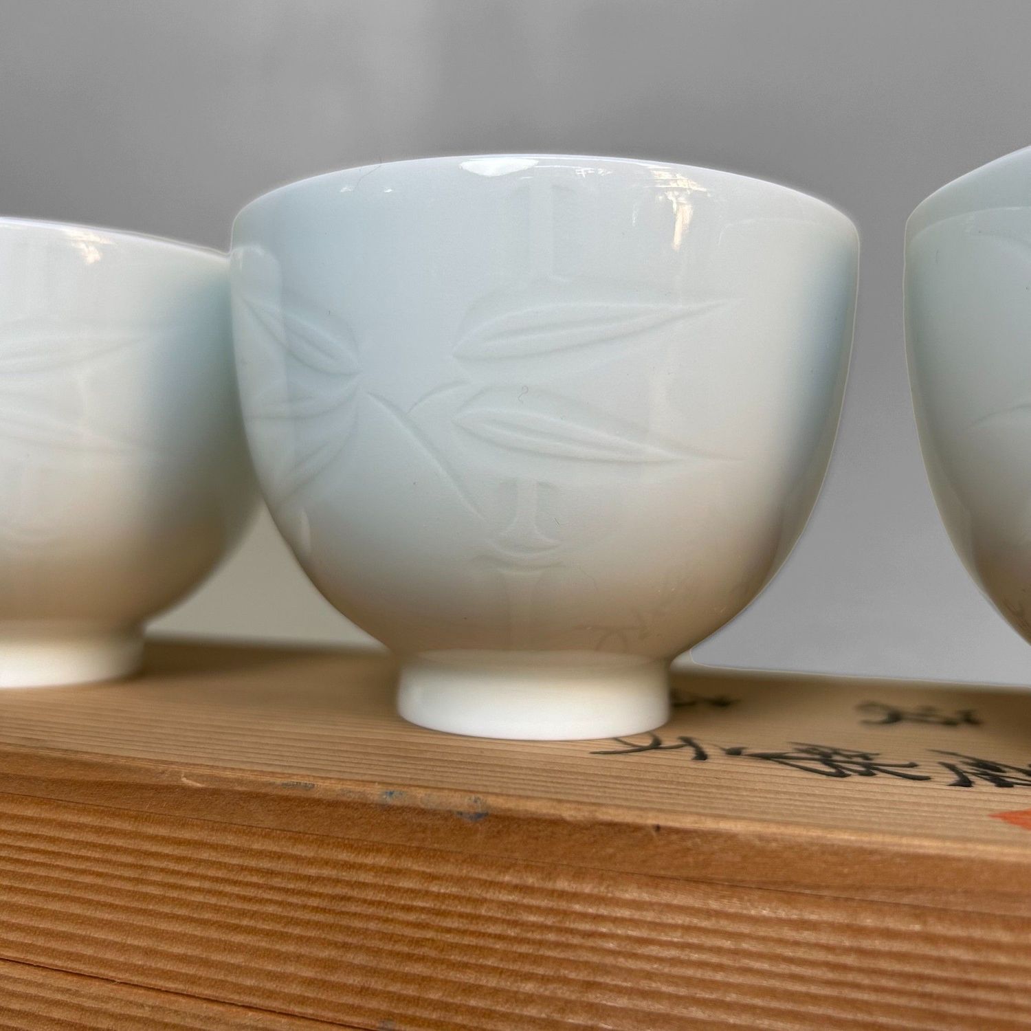 Rare Tea Set by Ceramic Master Inoue Manji, Shōwa Period.