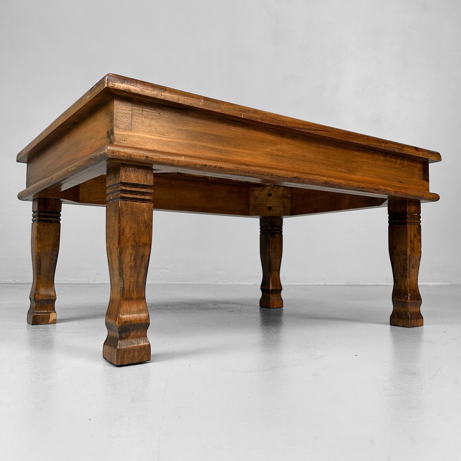 Japanse Vintage Bamboe Bijzettafel, jaren '70.