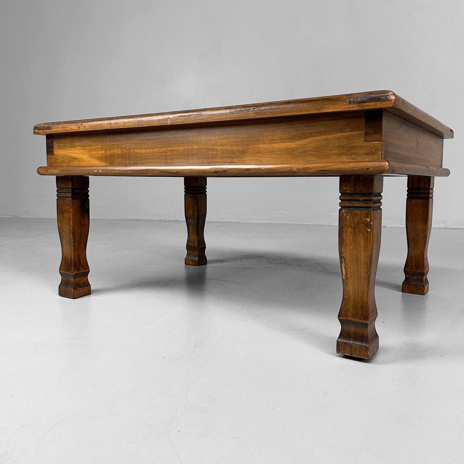 Japanse Vintage Bamboe Bijzettafel, jaren '70.