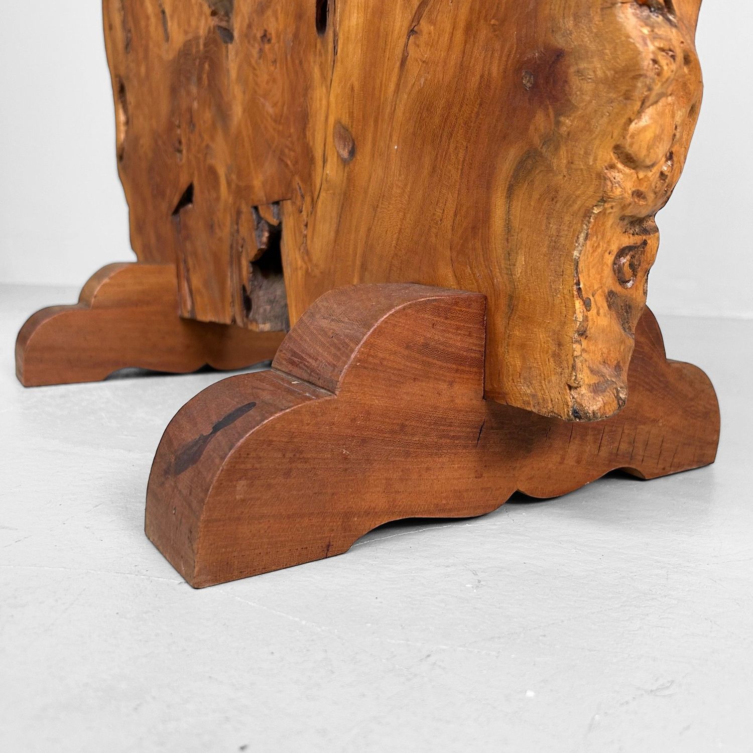 Japanse Boomstam Decoratie, Meiji-periode – Keyaki-hout.