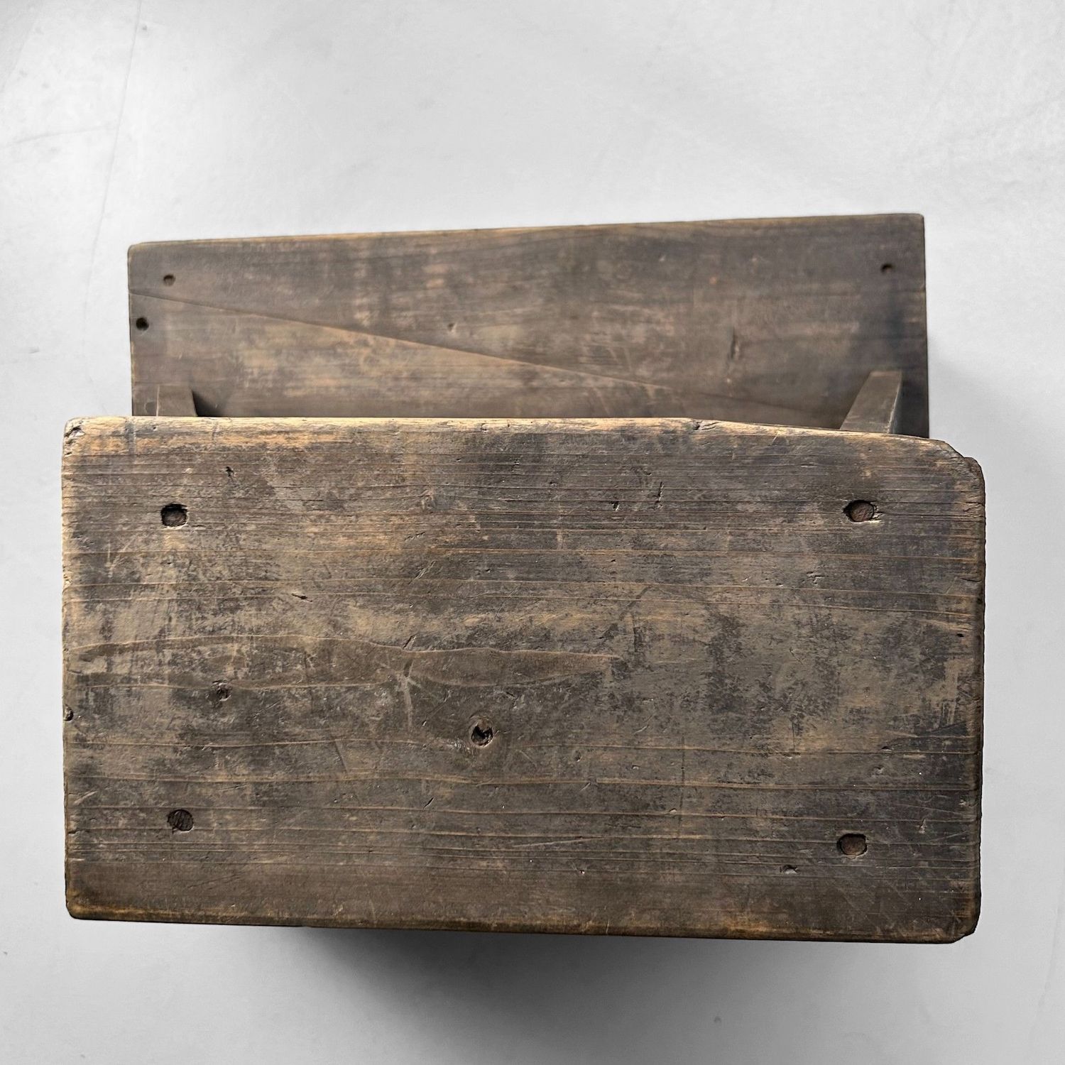 Minimalist Fumidai, Wooden Step Stool, Taishō Period, Japan.